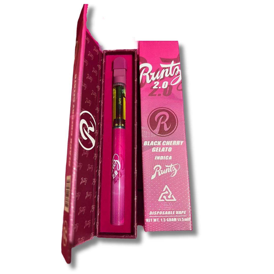 RUNTZ - 1.5g Delta 8 Disposable Vape Pens (1500 mg) CannaBombz RUNTZ - 1.5g Delta 8 Disposable Vape Pens (1500 mg) CannaBombz